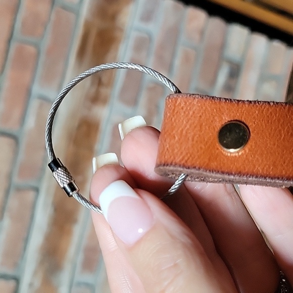 UPCYCLED SOUTHWESTERN BEADED KEYCHAIN - Picture 5 of 6